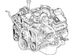 4C3Z6006BARM - : Remanufactured Service Engine Assembly for Ford Image