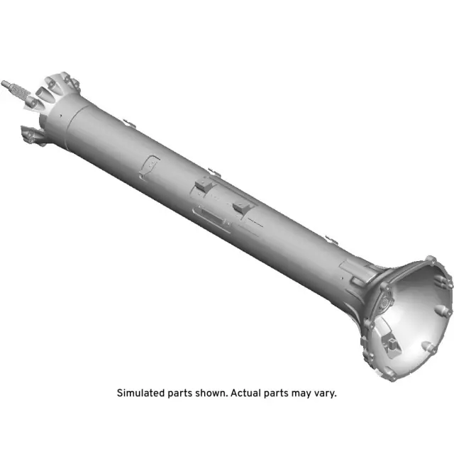 84016821 - : Corvette Z06 Carbon Fiber Manual Transmission Torque Tube and Driveshaft Kit for GM Image