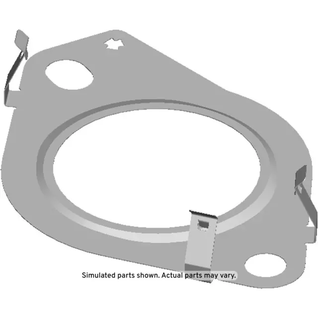 55508537 - : Exhaust Gas Recirculation Valve Inlet Gasket for Cadillac: Escalade, Escalade ESV | Chevrolet: Silverado 1500, Silverado 1500 LTD, Suburban, Tahoe | GMC: Sierra 1500, Sierra 1500 Limited, Yukon, Yukon XL Image