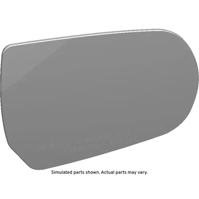 84998685 - : Passenger Side Door Mirror Glass and Backing Plate for GM Image