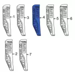 PC3Z16720AM - Body: Nameplate for Ford: F-250 Super Duty Image