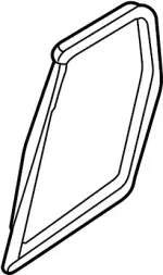 822730W000 - : Weatherstrip for Infiniti Image