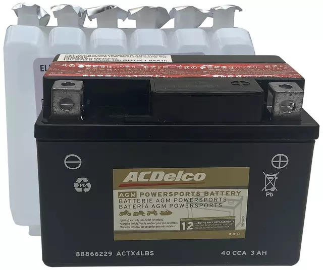 ACTX4LBS - : Vehicle Battery for ACDelco Image