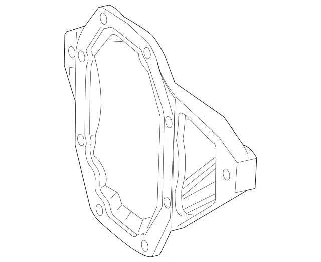 2053502923 - Rear Axle: End Cover for Mercedes-Benz: AMG GT 43, AMG GT 53, C63 AMG S, E63 AMG S, GLC63 AMG, GLC63 AMG S, SL43 AMG, SL55 AMG, SL63 AMG, SL63 AMG S E Performance Image image
