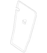 1179240000649E83 - Body: Seat Back Panel for Mercedes-Benz Image