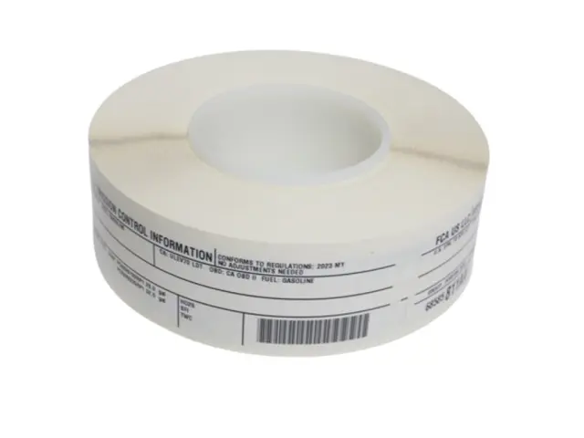 68585811AA - Labels: Vehicle Emission Control Information Label for Ram: 1500 Classic Image