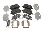 25809846 - : Front Disc Brake Pad Set with Clips, Shims and Lubricant for GM Image