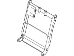 AL3Z16613A38A - Body: Seat Back Frame for Ford: F-150 Image