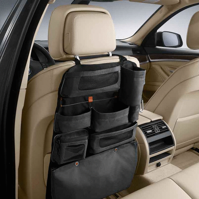 Backrest Bag - Basic Line (Black) - BMW (52-12-2-303-033)