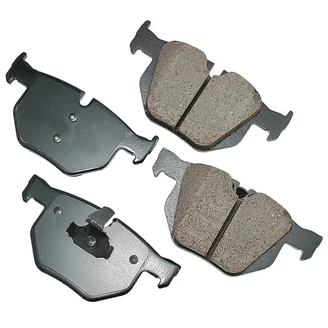 EUR1042A - : Akebono EURO Ultra Premium Ceramic Disc Brake Pad Kit for AKEBONO Image