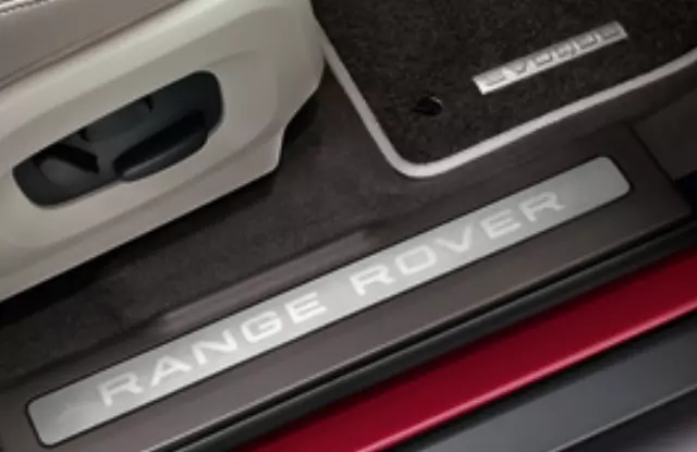Sill Treadplates, Bright Finish, Espresso - Land-Rover (VPLVS0112AAM)