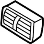 6875167U01 - Body: Vent for Infiniti Image