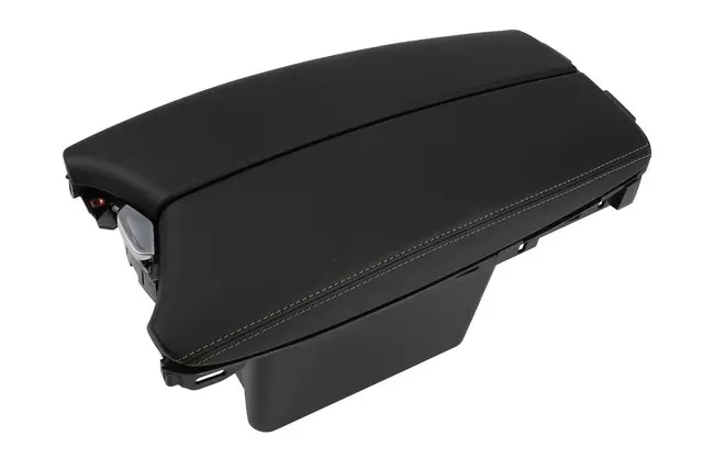 Jet Black Front Floor Console Armrest - GM (23341015)