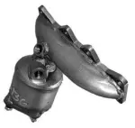 46136 - : Direct Fit Catalytic Converter Firewall Side (Non C.A.R.B. Compliant) for AB Catalytic Image