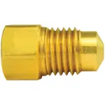 BLF34C - : Brass Adapter, Female(3/8-24 Inverted), Male(M13x1.5 Bubble), 1/card for AGS Image