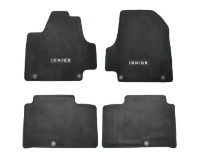 GIF14AC001 - Interior: 2024 Hyundai Ioniq 5 - Carpeted Floor Mats - Fixed for Hyundai: Ioniq 5 Image