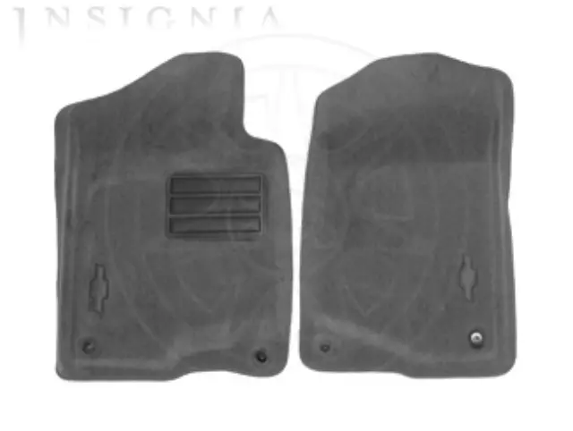 19155775 - Interior: Floor Mats - Molded Carpet - Dark Titanium for Chevrolet: Silverado 1500, Silverado 1500 Classic, Silverado 1500 HD Classic, Silverado 2500 HD, Silverado 2500 HD Classic, Silverado 3500 Classic, Silverado 3500 HD Image