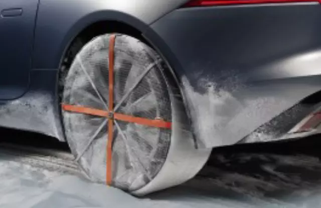 Snow Sock Winter Traction Aid - Pack 697 - Jaguar (C2D20230)