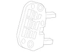 2467230014 - Rear Doors: Holder for Mercedes-Benz: B Electric Drive, B250e, C250, C350, C63 AMG, CLA250, GLA250 Image