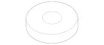 125008445 - Trunk Lid: Washer for Mercedes-Benz: 180C, 230SL, C230, C240, C280, C32 AMG, C320, C350, C55 AMG, CL500, CL55 AMG, CLK320, CLK350, CLK500, CLK55 AMG, CLK550, CLK63 AMG, CLS400, CLS500, CLS55 AMG, CLS550, CLS63 AMG, CLS63 AMG S, E250, E320, E350, E400, E500, E55 AMG, E550, E63 AMG, E63 AMG S, G500, G55 AMG, G550, G550 4x4, G580, G63 4x4 Squared AMG, G63 AMG, G65 AMG, GL320, GL550, GLC300, GLC43 AMG, GLC63 AMG, R320, R350, R500, S430, S55 AMG, SL500, SL55 AMG, SL550, SL600, SL63 AMG, SL65 AMG, SLK230, SLK320 Image