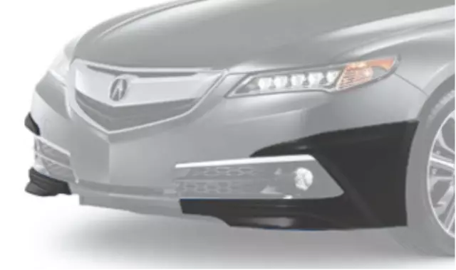 8F01TZ3260A - : 2018-2020 Acura TLX - Spoiler, Front Under-Body *B588P* (Fathom Blue Pearl) for Acura Image
