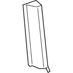 JL1Z78291A09AA - Body: Pillar Molding for FORD Image