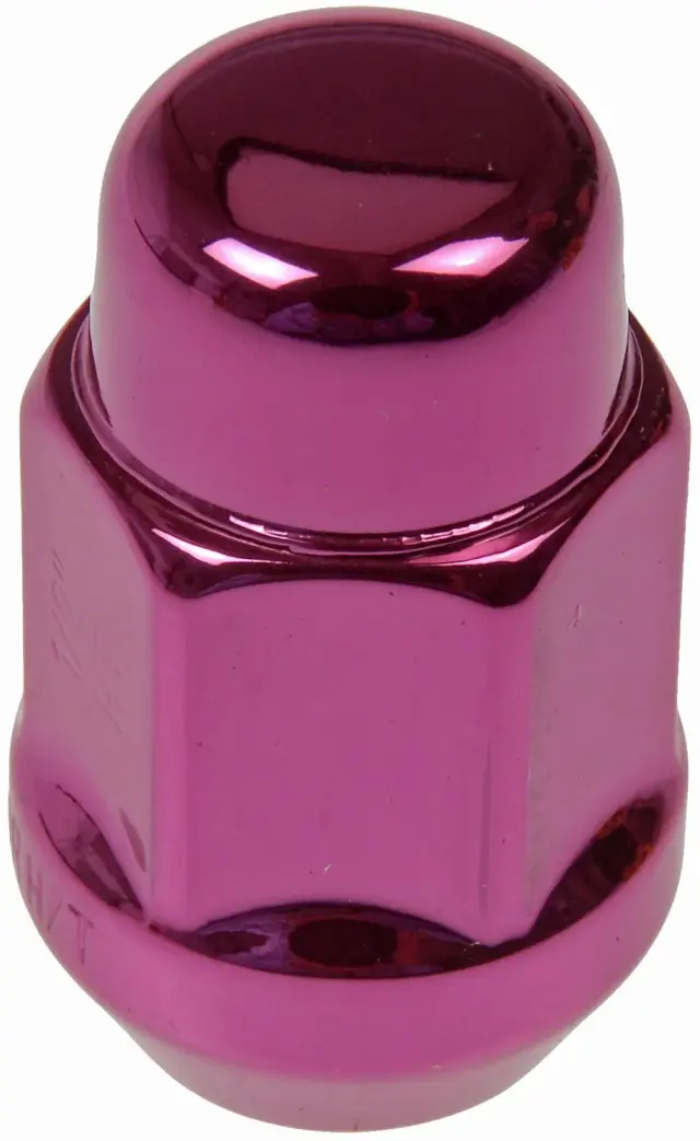 711335L - Wheels, Tires &amp; Parts: Pink Acorn Nut Lock Set M12-1.50 for Dorman Image