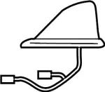 282085NY0B - : Antenna Assembly for INFINITI: QX50 Image