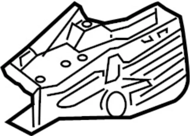 F4184ZW0MA - Body: Hinge Pillar Reinforced Reinforcement for INFINITI: QX56 Image