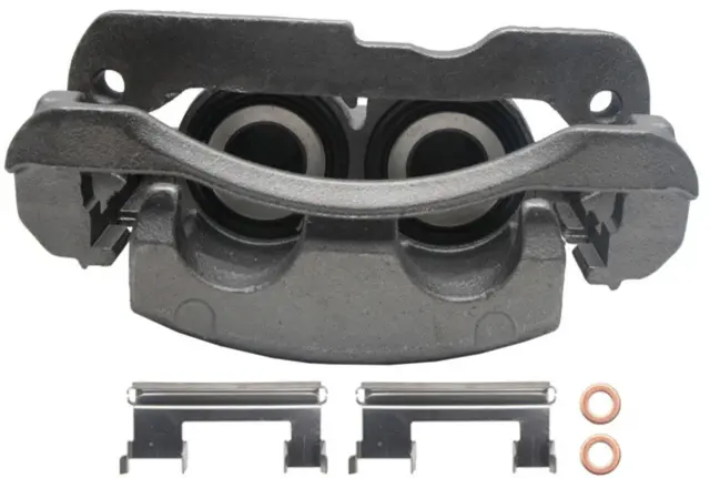 FRC11021C - Brakes &amp; Brake Parts: Raybestos R-Line Reman Semi-Loaded Coated Caliper &amp; Bracket Assy for Raybestos Brakes Image