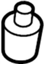 848405CA0A - : Trunk Lid Bumper for Infiniti Image