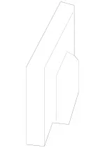 2058858103 - Detachable Parts: Bumper Holder for Mercedes-Benz: C350e, C400, C450 AMG, C63 AMG Image