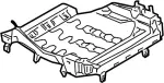 87301AM300 - Body: Seat Frame for Infiniti Image image
