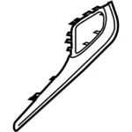 EJ7Z7804338AA - Body: Trim Molding for Lincoln: MKC Image