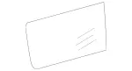 9066731100 - : Rear Glass for Mercedes-Benz: Sprinter 1500, Sprinter 2500, Sprinter 3500, Sprinter 3500XD, Sprinter 4500 Image