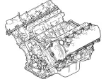 5R3Z6006BARM - Engine: Engine for Ford: Mustang Image