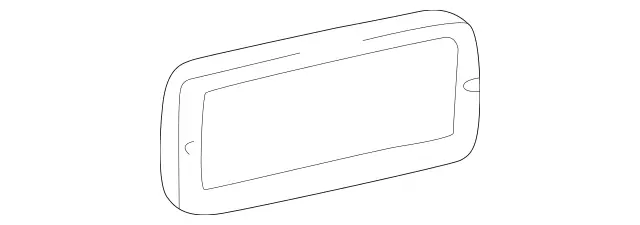 4638200190 - Body: CD Changer Bezel for Mercedes-Benz Image