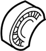 384400C000 - : Bearing for Infiniti Image