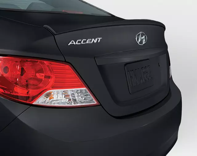 Rear Lip Spoiler, Century White - Hyundai (1R034-ADU00-PGU)