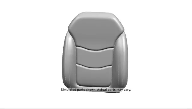 23322833 - : Light Ash Gray Driver Seat Back Cushion Cover for Chevrolet: Volt Image