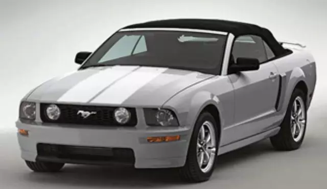 6R3Z7620000AA - Body: Coupe Racing Stripes - Light Pearl Gold for Ford: Mustang Image