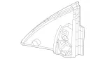 1678110900 - Front Doors: Seal, Mirror for Mercedes-Benz Image