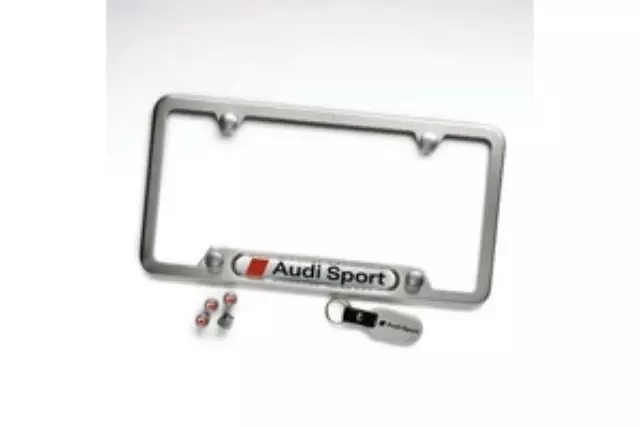 License Plate Frame Kit - Audi Sport Logo - Audi (ZAW-355-040-A)