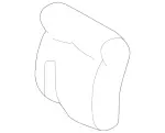 20897009569B50 - Body: Headrest Cover for Mercedes-Benz Image
