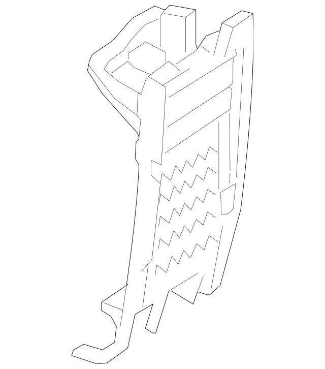 17168006149051 - Body: Bracket for Mercedes-Benz Image