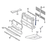 NZ6Z8310A - : 2022-2024 Ford Maverick - Side Air Baffle for Ford: Maverick Image