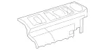 6396920156 - Body: Storage Tray for Mercedes-Benz: Metris Image