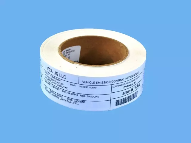 Veci Label Label - Mopar (47480817AB)