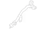 172830241564 - : Refrigerant Line for Mercedes-Benz: SLK55 AMG Image