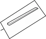 769B0JK600 - Body: Scuff Plate for INFINITI: G25, G35, G37, Q40 Image